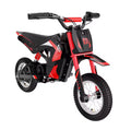 Moto Elettrica gioco Per Bambini 3-13 Anni 300w Minicross/Minimoto velocità 25km/h, Autonomia 15km, pneumatici da 12”