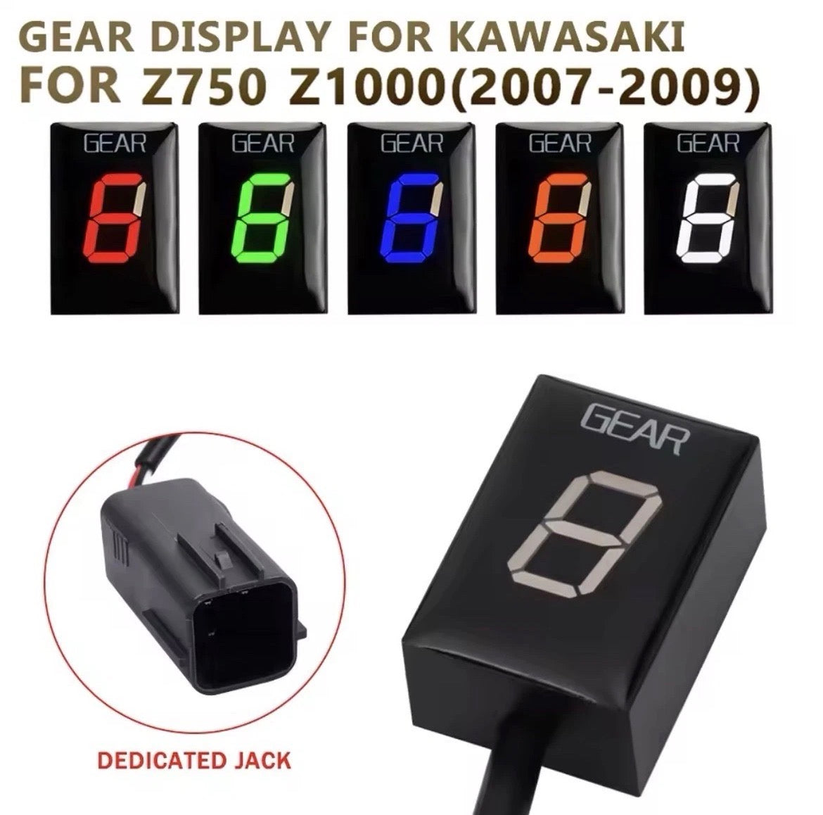 Contamarce Led Kawasaki Z300 Z750 Z900 Z100 ER-6N ZX-6RR ZX-6R  VARI COLORI