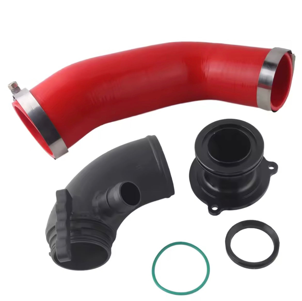 Tubo di Aspirazione in silicone Manicotto Ingresso turbo Muffler Delete Per VW Golf MK7 R Audi 2015 + V8 MK3 A3 S3 TT